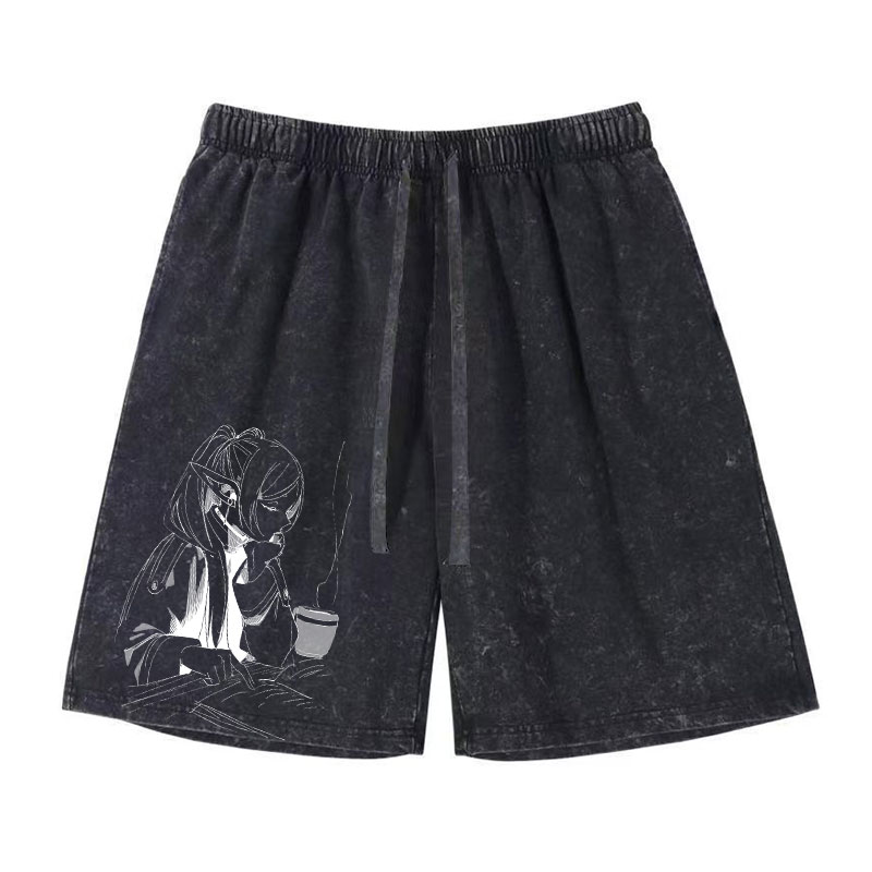 Men'S Shoes Xl - أنيمي فريرين السراويل خمر غسلها مانغا