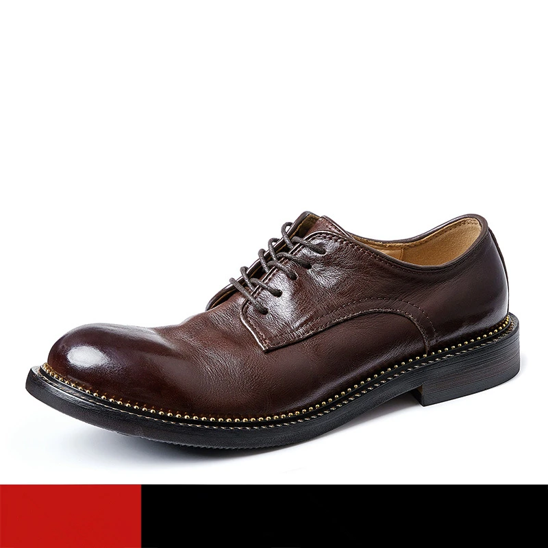 Men Shoes Must Have - حذاء ديربي كاجوال للرجال برباط ،