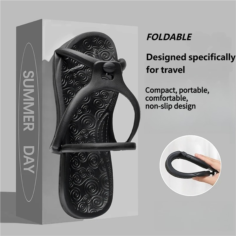 Men Shoes Size - شباشب سفر قابلة للطي محسنة للجنسين،