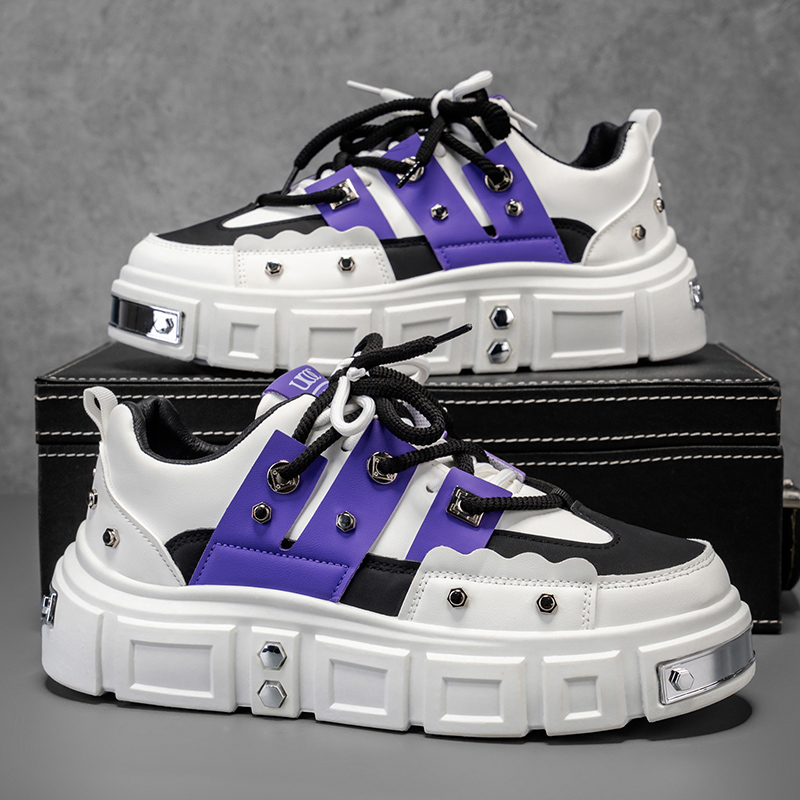Men Shoes Must Have - أحذية رياضية ذات نعل سميك بتصميم