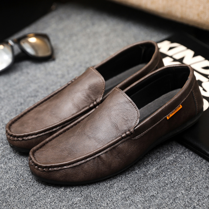 Men Shoes Size 46 - أحذية جلدية كاجوال للرجال، أحذية كسولة