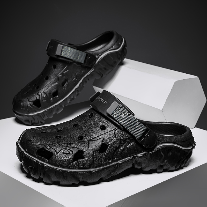 Men Shoes Size 46 - صنادل رجالية صيفية عصرية غير قابلة
