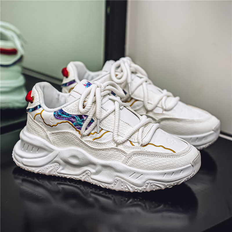 Men Shoes Size 46 - أحذية رياضية منسوجة للركض بتصميم دائري