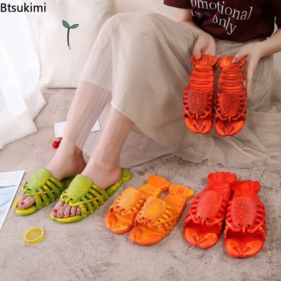 Men Shoes Size - شباشب صيفية جديدة 2026 بتصميم كرتوني