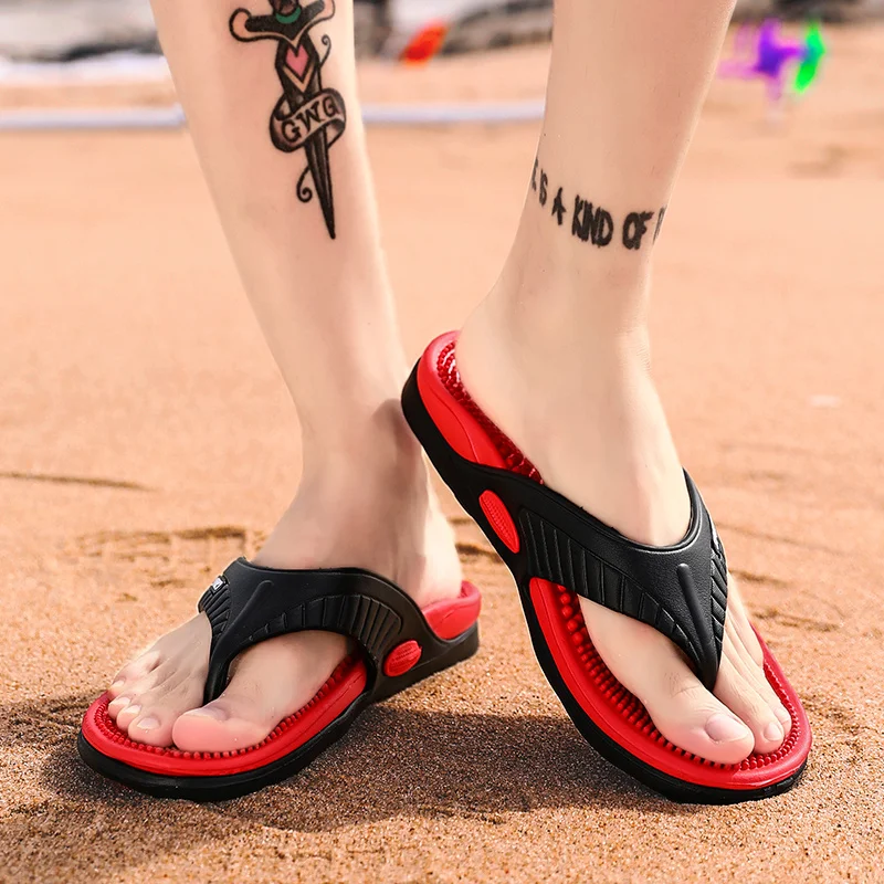 Men Shoes Size 46 - تدليك الوجه يتخبط للرجال الصيف تنفس