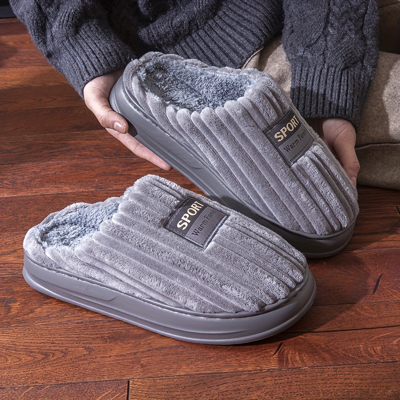الرجال شبشب شتوي حجم كبير الدا - مراجعة Men Shoes Essentials وسعره
