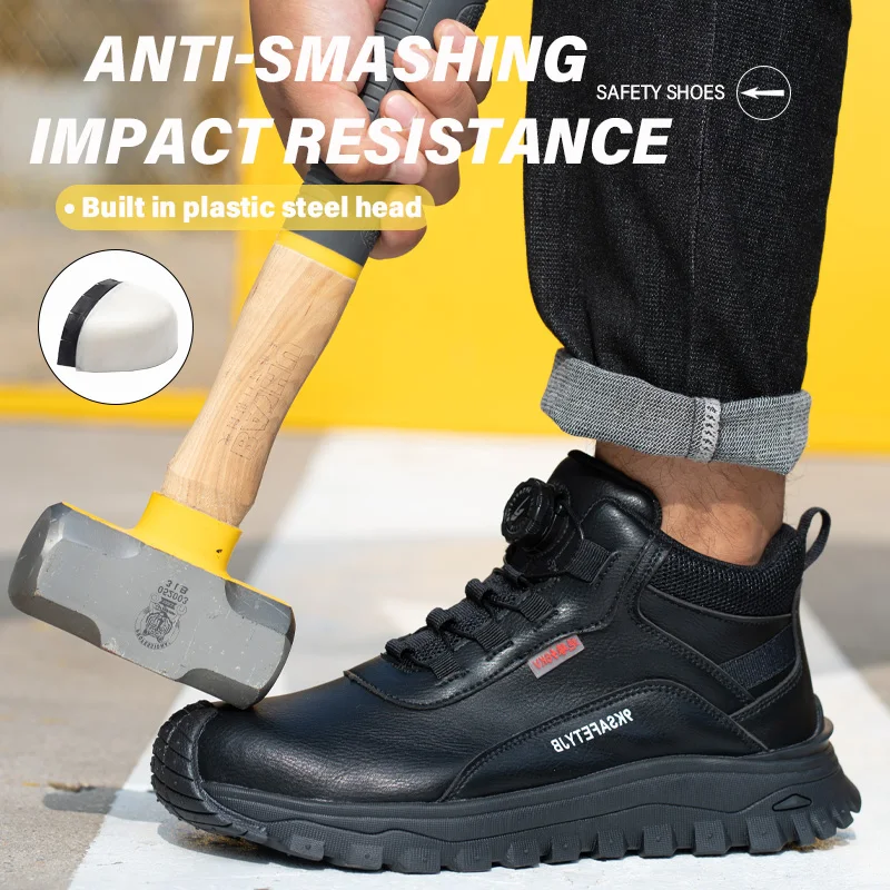 أحذية أمان 6KV عصرية للرجال مع - مراجعة Men'S Shoes Water Resistant وسعره