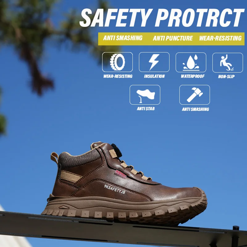 أحذية أمان 6KV عصرية للرجال مع - مراجعة Men'S Shoes Water Resistant وسعره