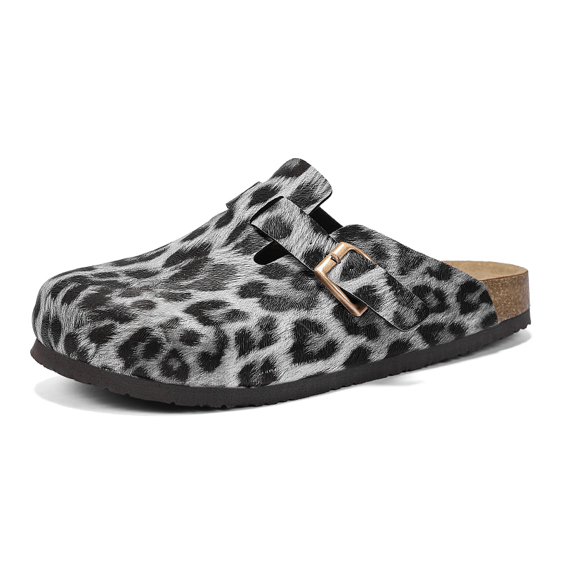شباشب الفلين بطبعة الفهد نصف أ - مراجعة Men'S Shoes Birkenstock وسعره