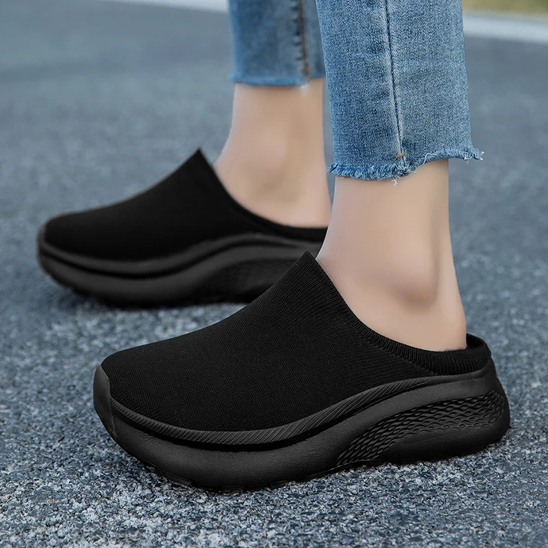 شباشب ذات نعل سميك دافئة للشتا - مراجعة Men Shoes Size 46 وسعره