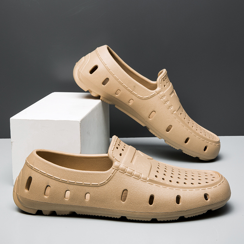 YUYIN أحذية رجالية من مادة EVA - مراجعة Men Shoes Size 46 وسعره