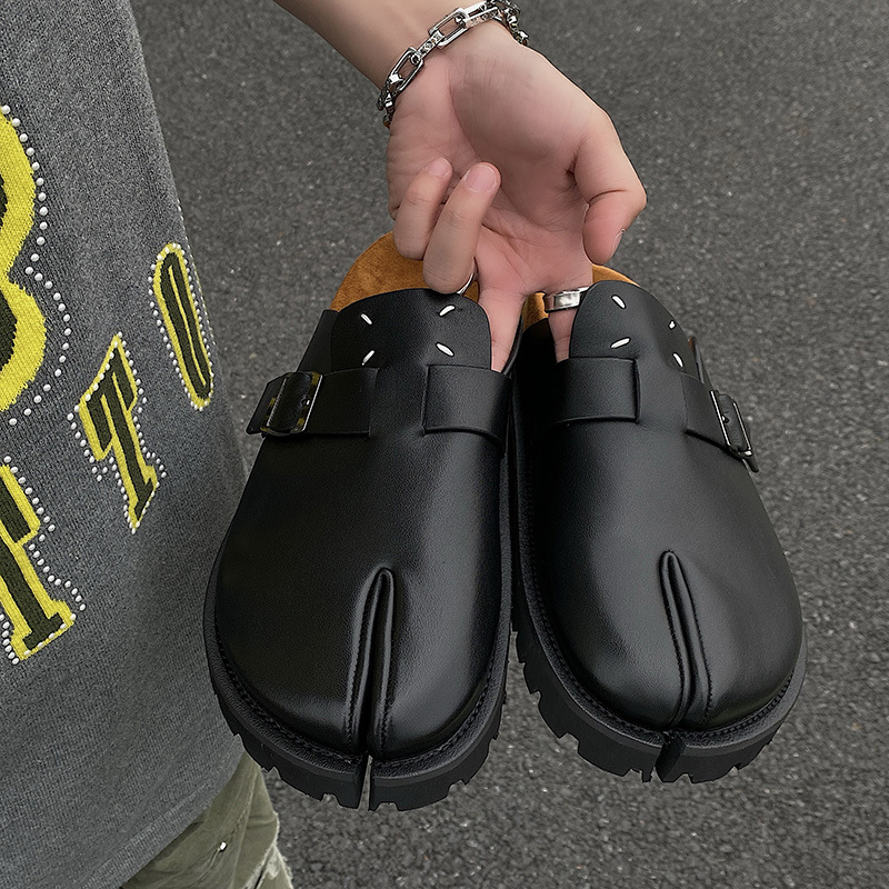 شباشب رجالية من جلد البقر بتصم - مراجعة Men'S Shoes Birkenstock وسعره