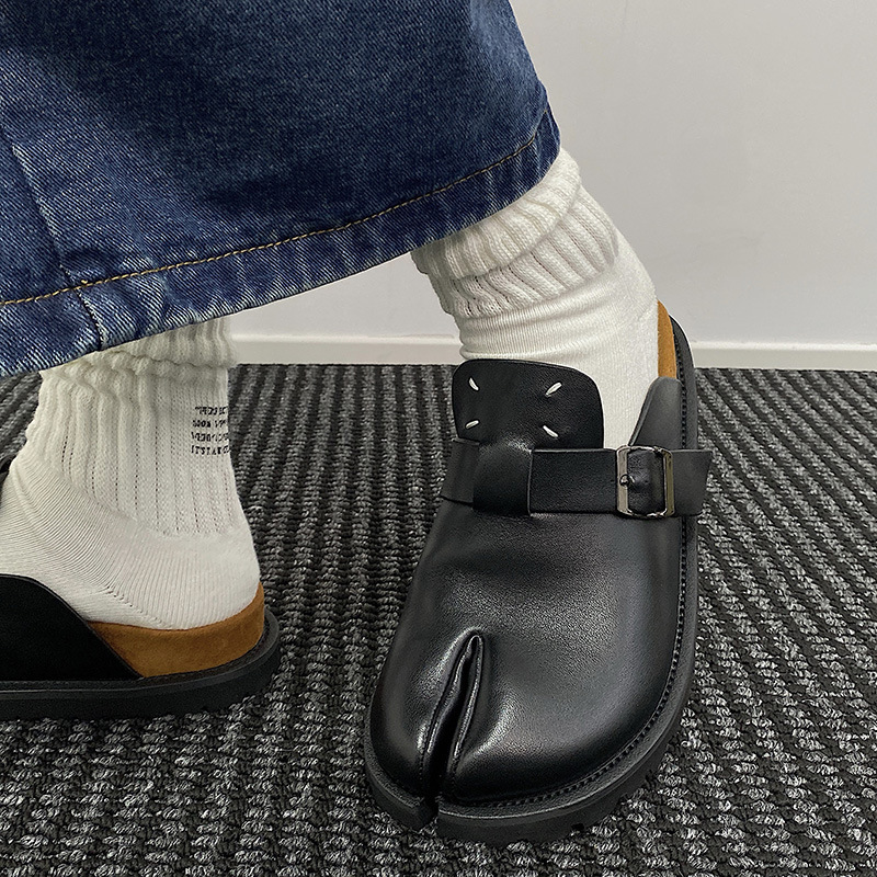 شباشب رجالية من جلد البقر بتصم - مراجعة Men'S Shoes Birkenstock وسعره