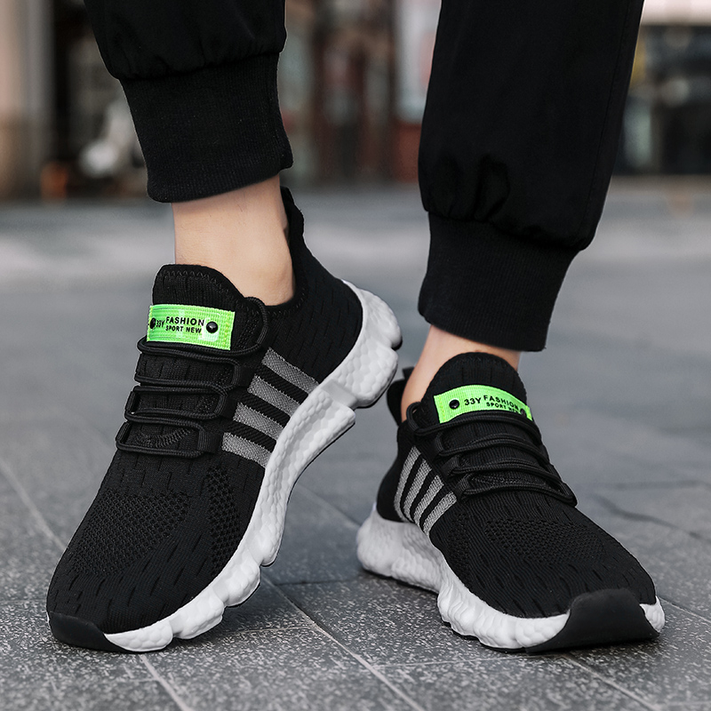 أحذية رياضية جيدة التهوية للرج - مراجعة Men Shoes Size 46 وسعره