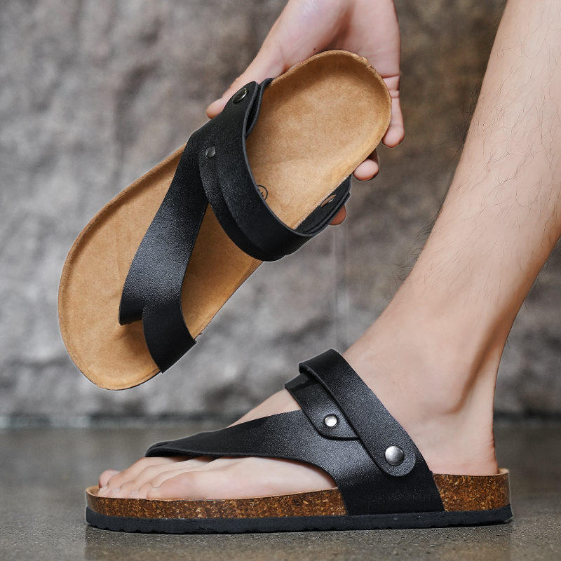 صنادل رجالية خارجية بمقدمة مفت - مراجعة Men'S Shoes Birkenstock وسعره