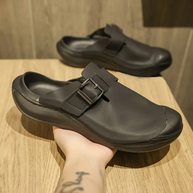 الشرائح نصف شقة في الهواء الطل - مراجعة Men'S Shoes Birkenstock وسعره