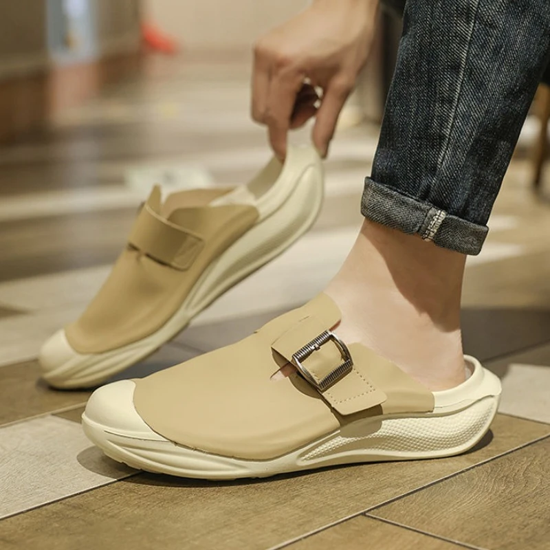 الشرائح نصف شقة في الهواء الطل - مراجعة Men'S Shoes Birkenstock وسعره