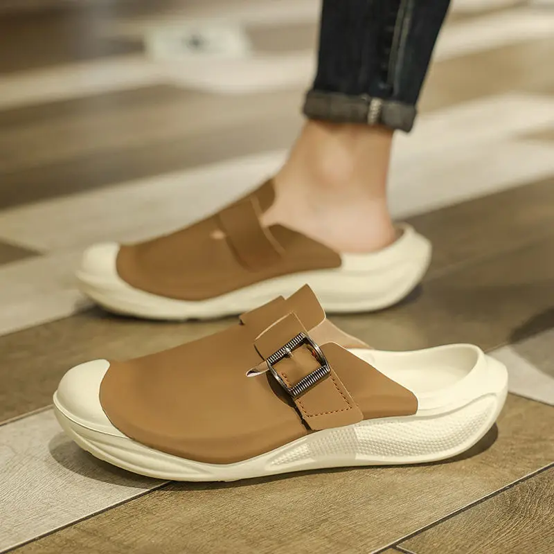 الشرائح نصف شقة في الهواء الطل - مراجعة Men'S Shoes Birkenstock وسعره
