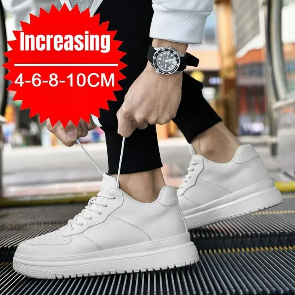 أحذية شتوية جديدة لزيادة الطول - مراجعة Men Shoes Size 46 وسعره