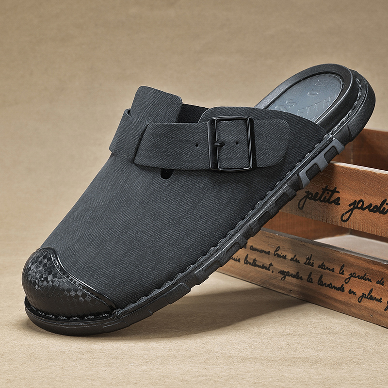 رجل الأحذية الصنادل الصيف بولي - مراجعة Men Shoes Size 46 وسعره