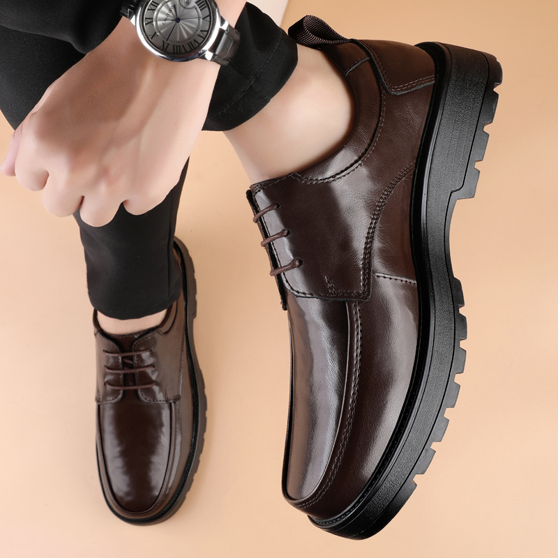 أحذية رجالية عصرية فاخرة ذات ن - مراجعة Men Shoes Essentials وسعره