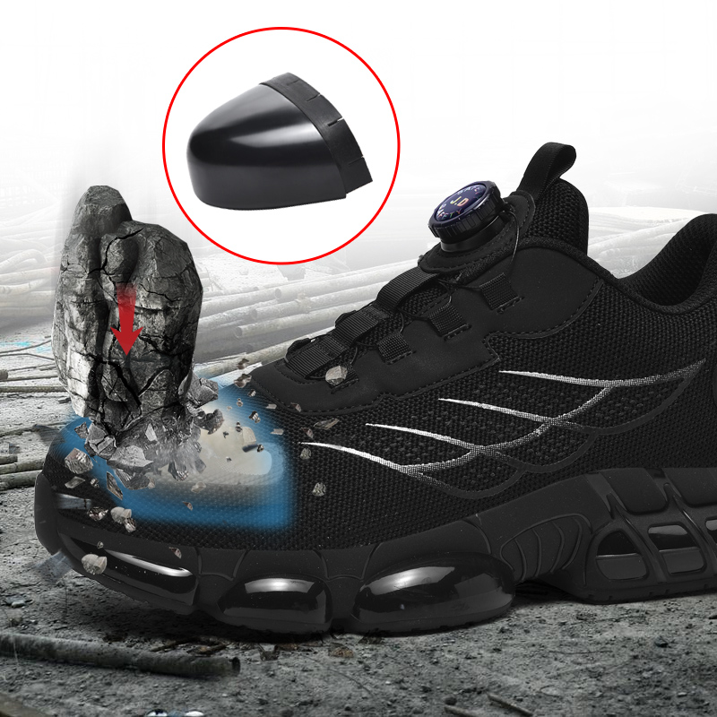 أحذية أمان مضادة للسحق والثقب  - مراجعة Men Shoes Essentials وسعره